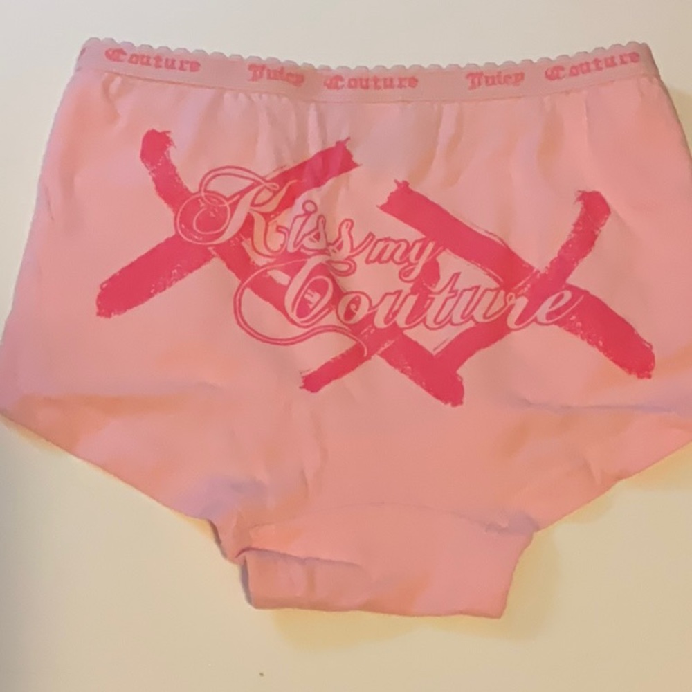 Juicy Couture One Boy Short Panty Sz Small